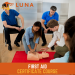 First Aid Certificate Course