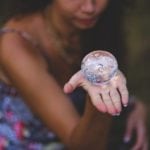 healing crystal ball